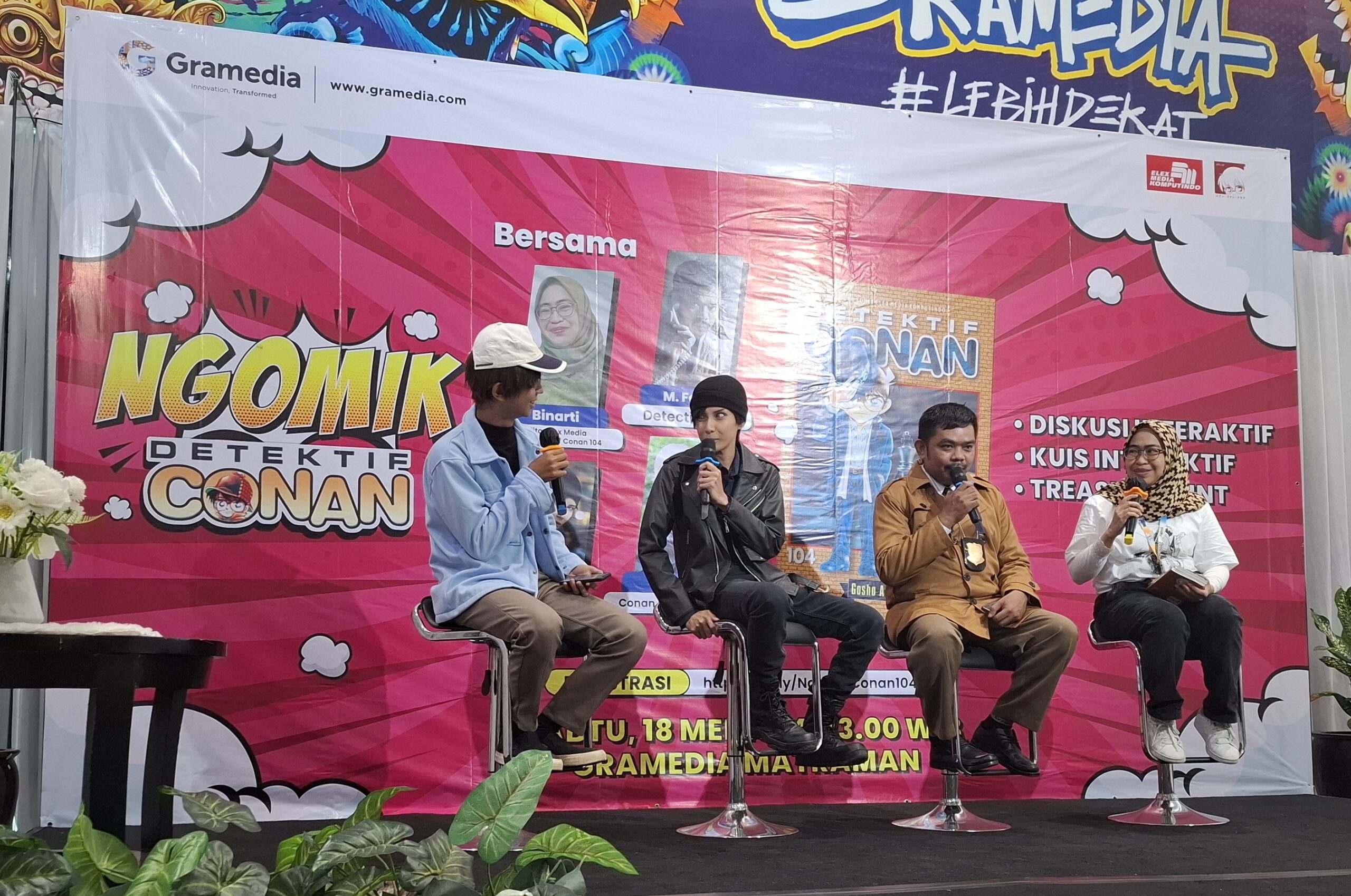 TIITP JEPANG - Liputan Event Ngomik Detektif Conan 104 Bersama Elex Media Komputindo dan Komunitas Conan Fans Club ID