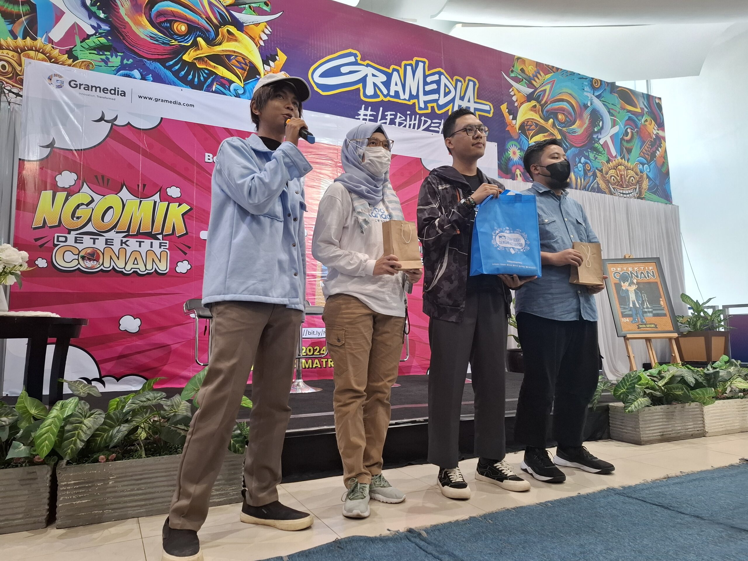 TIITP JEPANG - Liputan Event Ngomik Detektif Conan 104 Bersama Elex Media Komputindo dan Komunitas Conan Fans Club ID