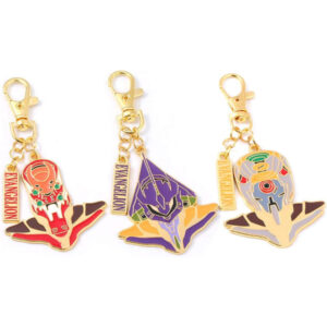 [Gantungan Kunci] (PETLILY) Neon Genesis Evangelion Keychain (Set of 3)