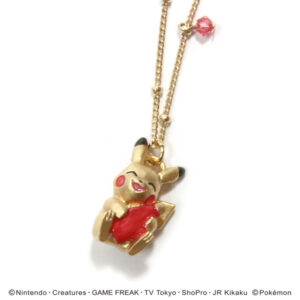 [Kalung] (Palnart Poc) Pokemon Pikachu Ketchup Necklace (Pokemon 1st edition)