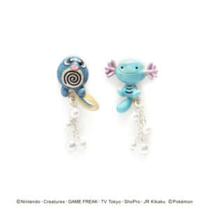 [Anting] (Palnart Poc) Pokemon Poliwag and Wooper Earrings