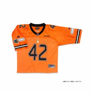 Jersey Peace and After X Chainsaw Man - Chainsaws Football Shirt (Orange)
