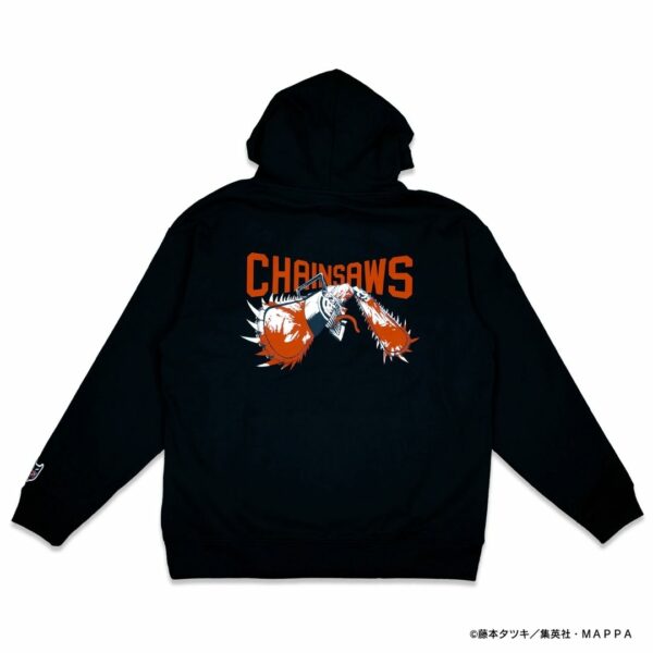 [Hoodie] Peace and After Chainsaw Man Chainsaw Hoodie Black Asli