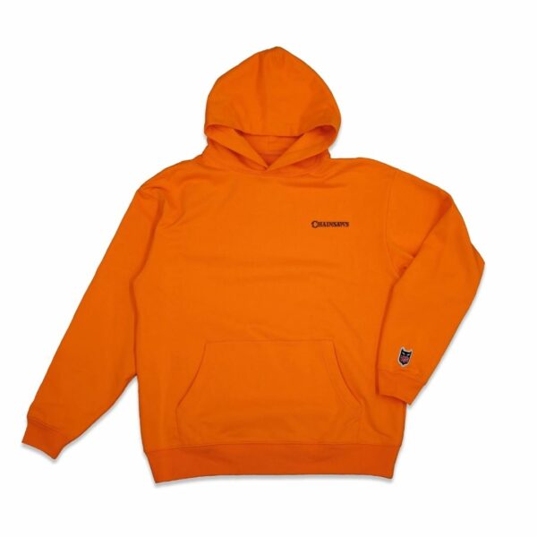 [Hoodie] Peace and After Chainsaw Man Chainsaw Hoodie (Orange) Asli