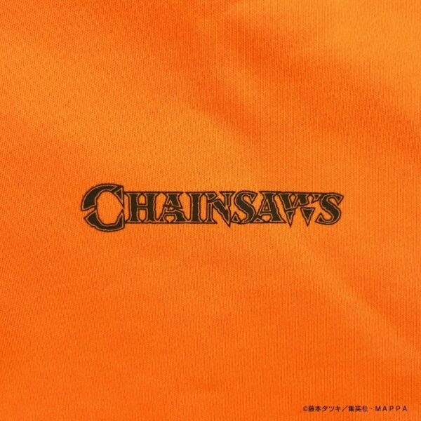 [Hoodie] Peace and After Chainsaw Man Chainsaw Hoodie (Orange) Asli