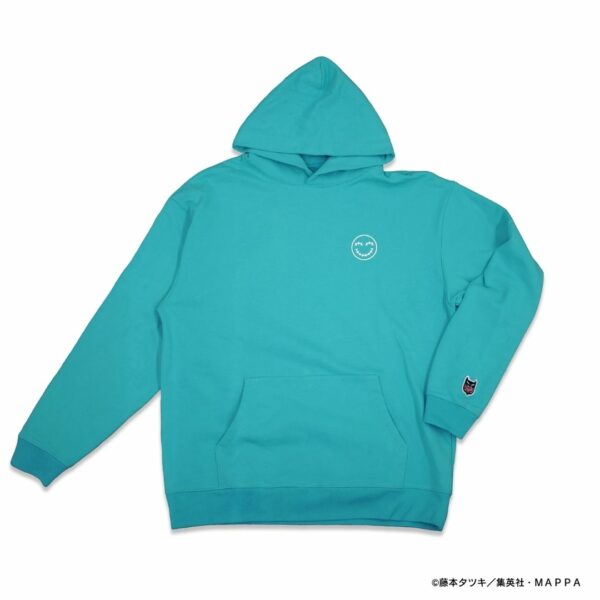 [Hoodie] Peace and After Chainsaw Man Ghost Hoodie (Light Blue) Asli