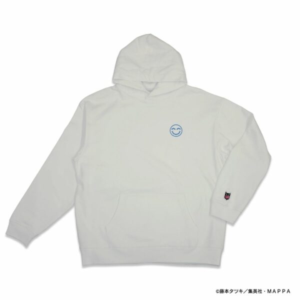 [Hoodie] Peace and After Chainsaw Man Ghost Hoodie (White) Asli