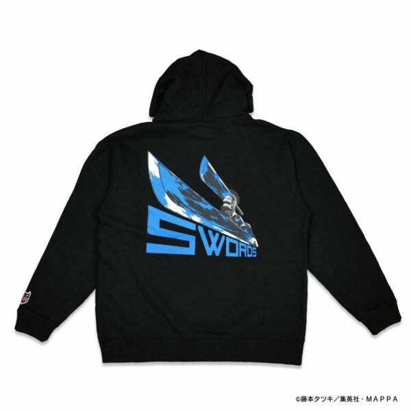 [Hoodie] Peace and After Chainsaw Man Swords Hoodie (Black) Asli