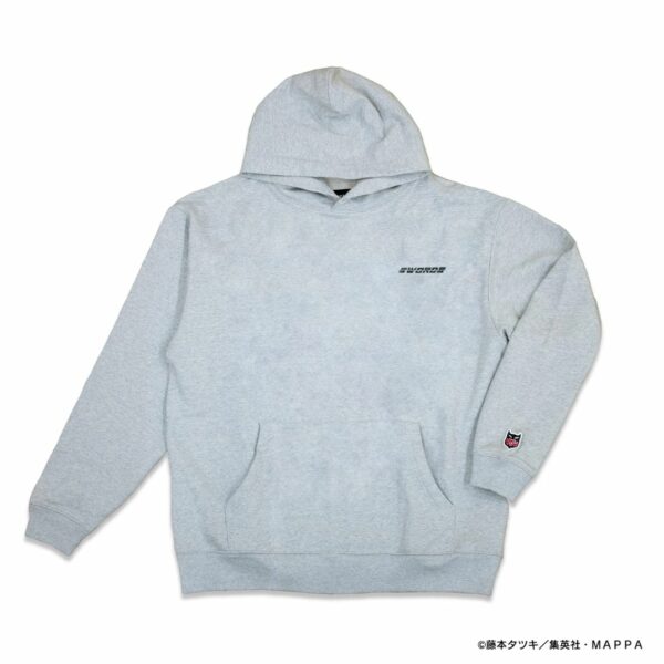 [Hoodie] Peace and After Chainsaw Man Swords Hoodie (Gray) Asli