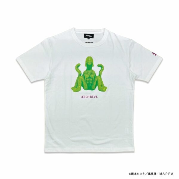 [T-Shirt] Peace and After Chainsaw Man Leech Devil Kaos (White) Kualitas Tinggi