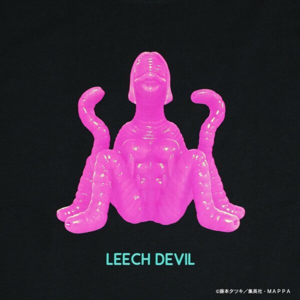 [T-Shirt] Peace and After Chainsaw Man Leech Devil Kaos (Charcoal) Kualitas Tinggi