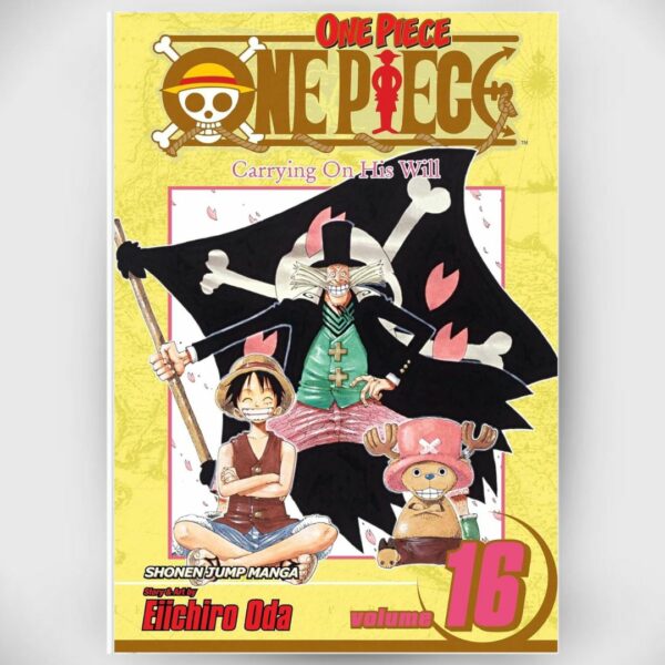 Manga One Piece Vol.16 Bahasa inggris (Paperback) Komik Orisinil