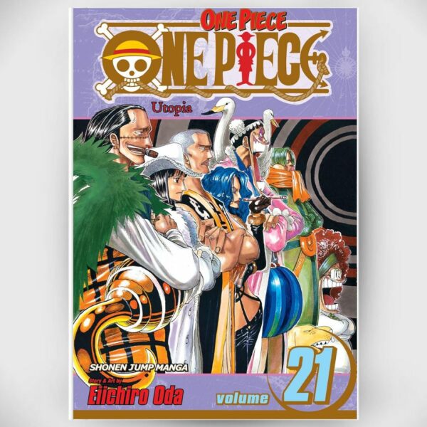 Manga One Piece Vol.21 Bahasa inggris (Paperback) Komik Kualitas asli