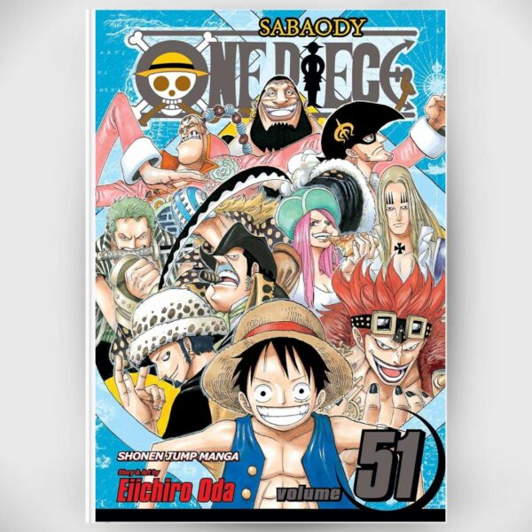 Manga One Piece Vol.51 (Bahasa inggris) "The Eleven Supernovas" Komik Orisinil