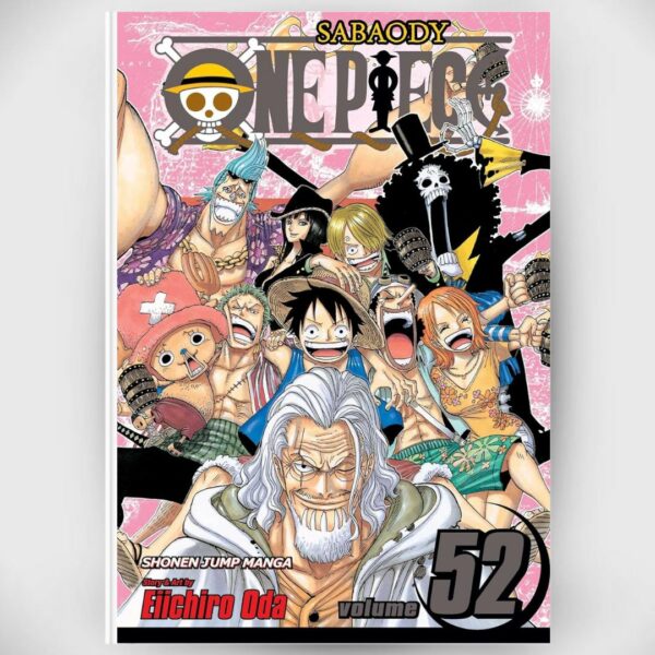Manga One Piece Vol.52 (Bahasa inggris) "Roger and Rayleigh" Komik Asli Jepang