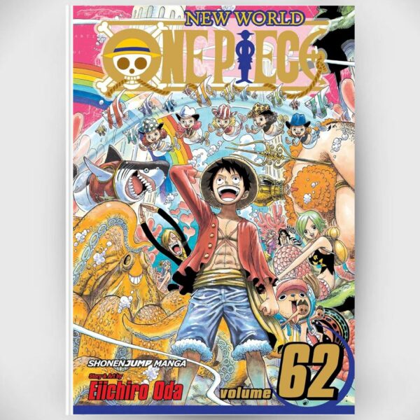 Manga One Piece Vol.62 "Adventure on Fish-Man Island" (Bahasa inggris) Asli by Eiichiro Oda (著)