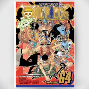 Manga One Piece Vol.64 "100,000 vs. 10" (Bahasa inggris) Asli by Eiichiro Oda (著)