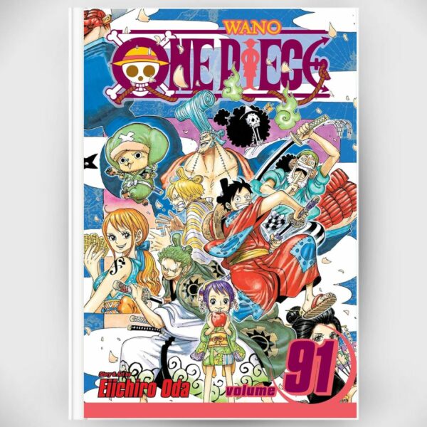 Manga One Piece Vol.91 "Adventure in the Land of Samurai" (Bahasa inggris) Asli by Eiichiro Oda (著)