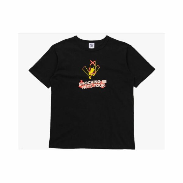 Kaos SHOCKING NUTS TOUR T-shirt black