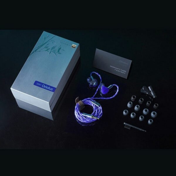 Earphone Oriolus Crassirostris 3.5mm spin-off model hybrid Kualitas Tinggi