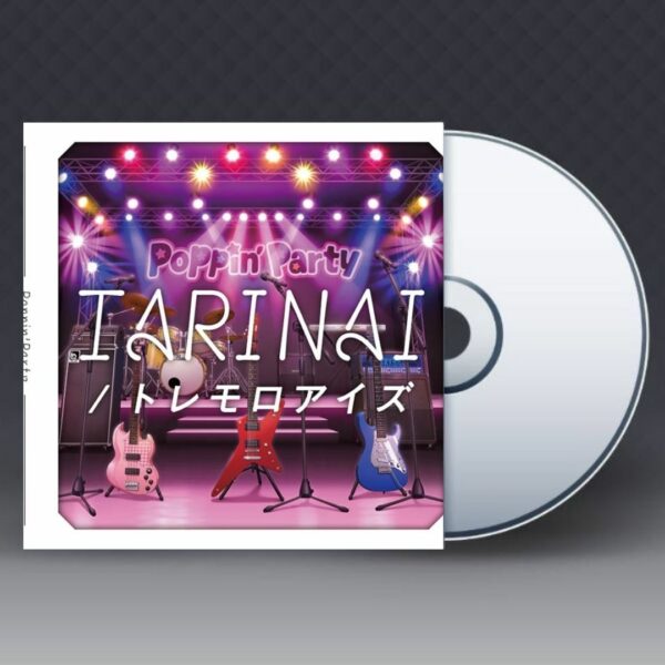 [CD+BD] BanG Dream 'TARINAI/Tremolo Eyes'-Poppin'Party (limited gamers)