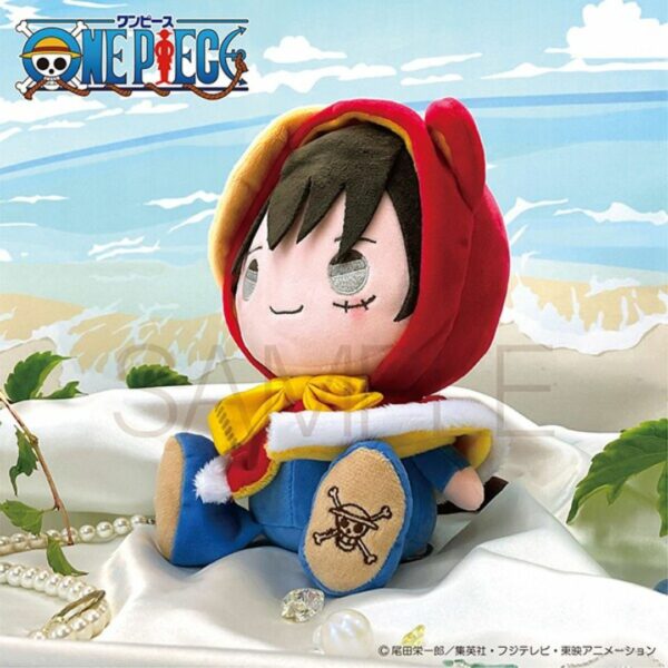 [Pre-Order] ONE PIECE Kemopon Plush Toy Monkey D. Luffy Boneka Lucu 20cm