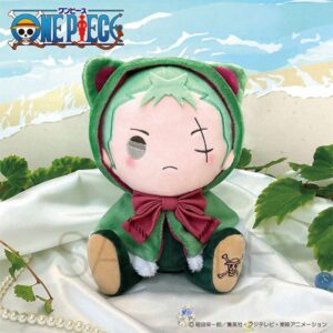 [Pre-Order] ONE PIECE Kemopon Plush Toy Roronoa Zoro Boneka Lucu 20cm