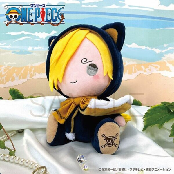 [Pre-Order] ONE PIECE Kemopon Plush Toy Sanji Boneka Lucu 20cm