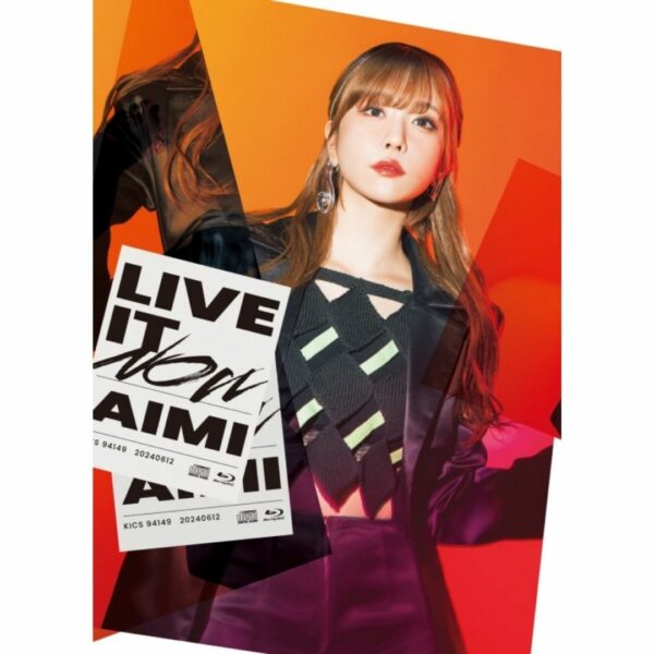 [Pre-Order] CD+Blu-ray Aimi Live It Now w/hmv Benefit dan Bonus (2 disc)