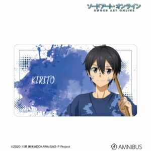 [Pre-Order] Desk Mat Sword Art Online Kirito Paint Style Desain Menarik