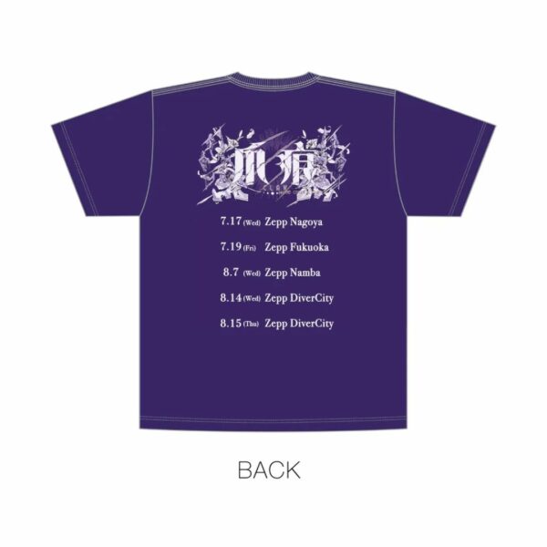 [Pre-Order] Tsumeki tour T-Shirt Purple Eksklusif