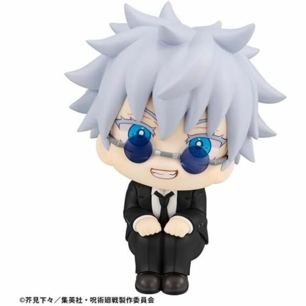 [Pre-Order] Rukappu Jujutsu Kaisen Satoru Gojo Suit ver. (Look Up) 110mm Complete Figure Edisi Terbatas