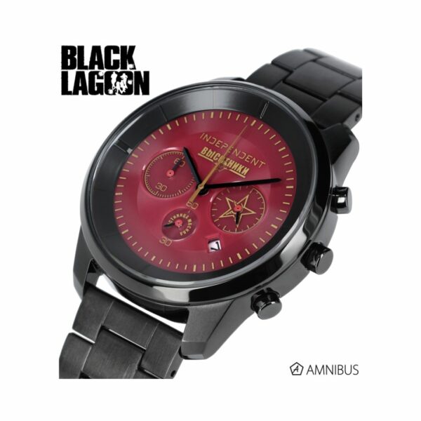 Jam Tangan Black Lagoon x INDEPENDENT collaboration watch (Balalaika)