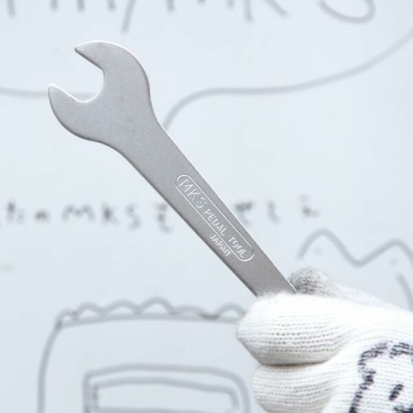 [Tool] MKS Kunci pas Pedal Spanner 15mm (Silver) Kunci Asli Jepang