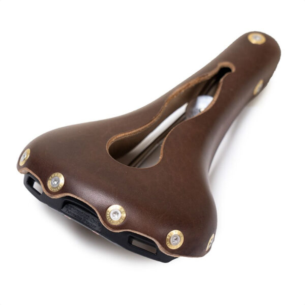 Jok Sepeda Kulit BERTHOUD aravis open leather saddle