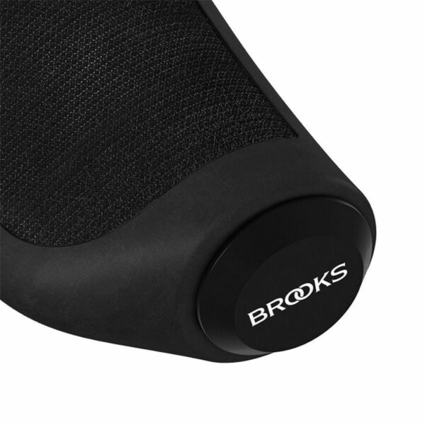 [Grip] BROOKS Grip Sepeda Ergonomic Rubber Black 130mm Handgrip Orisinil