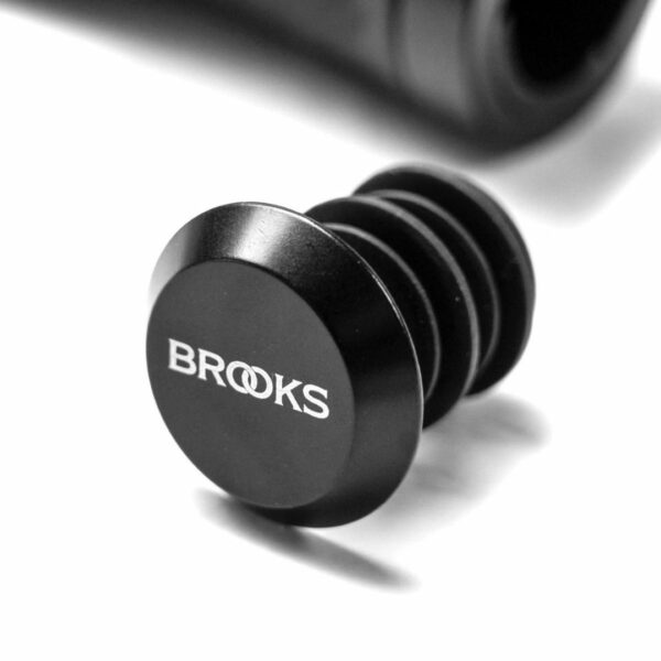 [Grip] BROOKS Grip Sepeda Ergonomic Rubber Black 130mm Handgrip Orisinil