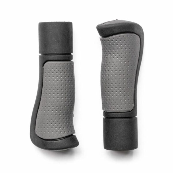 Grip Sepeda HERRMANS Ergo Grip Black 120mm Handgrip Kualitas Tinggi