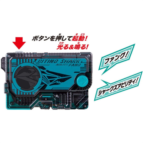 Kamen Rider Zero One DX Biting Shark Progress Key Asli Bandai 2019