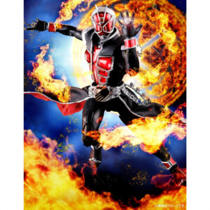 Kamen Rider Wizard Flame style SHFiguarts (Shinkocchou Seihou) 15 cm resmi Bandai 
