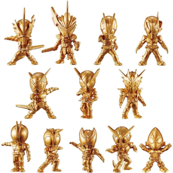 Kamen Rider Gold Figure 04 (16 Pieces) Candy Toy Bandai unik viral