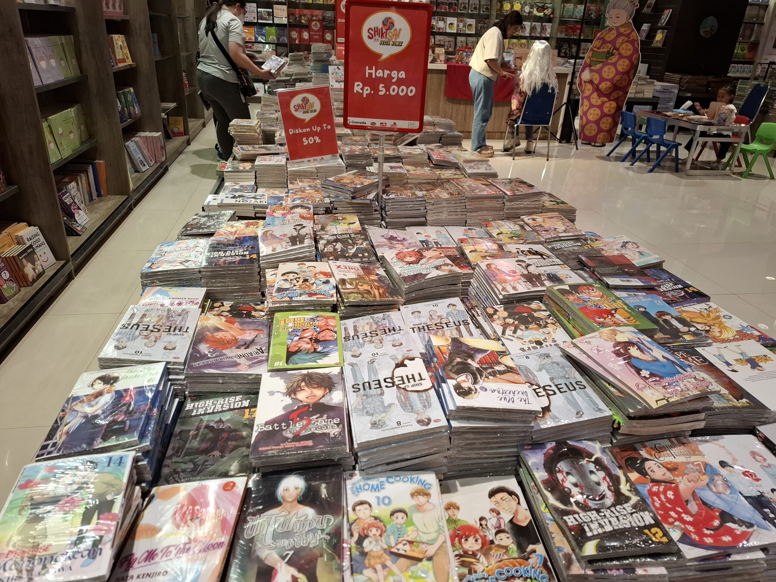 TITIP JEPANG - LIPUTAN EVENT SHIKISAI PESTA KOMIK DI GRAMEDIA WORLD BSD