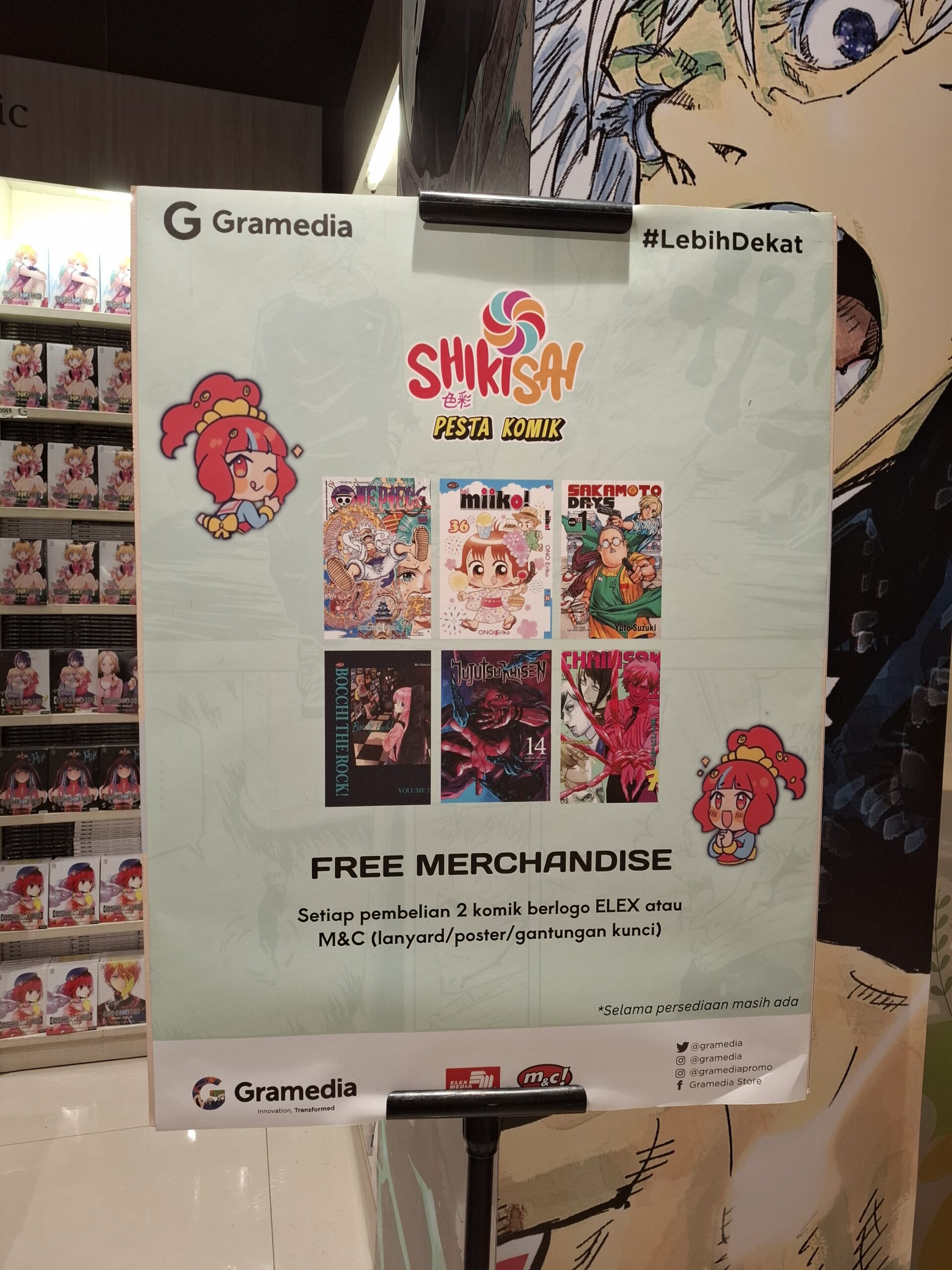 TITIP JEPANG - LIPUTAN EVENT SHIKISAI PESTA KOMIK DI GRAMEDIA WORLD BSD