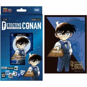 [Kartu] TAKARA TOMY Detective Conan TCG Deck and Sleeve Set Edogawa Conan (CT-D01) Asli by Gosho Aoyama