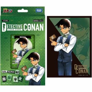 [Kartu] TAKARA TOMY Detective Conan TCG Deck and Sleeve Set Heiji Hattori (CT-D02) Asli by Gosho Aoyama