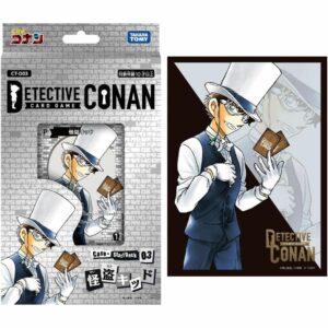 [Kartu] TAKARA TOMY Detective Conan TCG Deck and Sleeve Set Kaitou Kid (CT-D03) Asli by Gosho Aoyama
