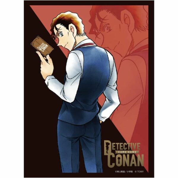 [Kartu] TAKARA TOMY Detective Conan TCG Deck and Sleeve Set Shuichi Akai (CT-D04) Asli by Gosho Aoyama