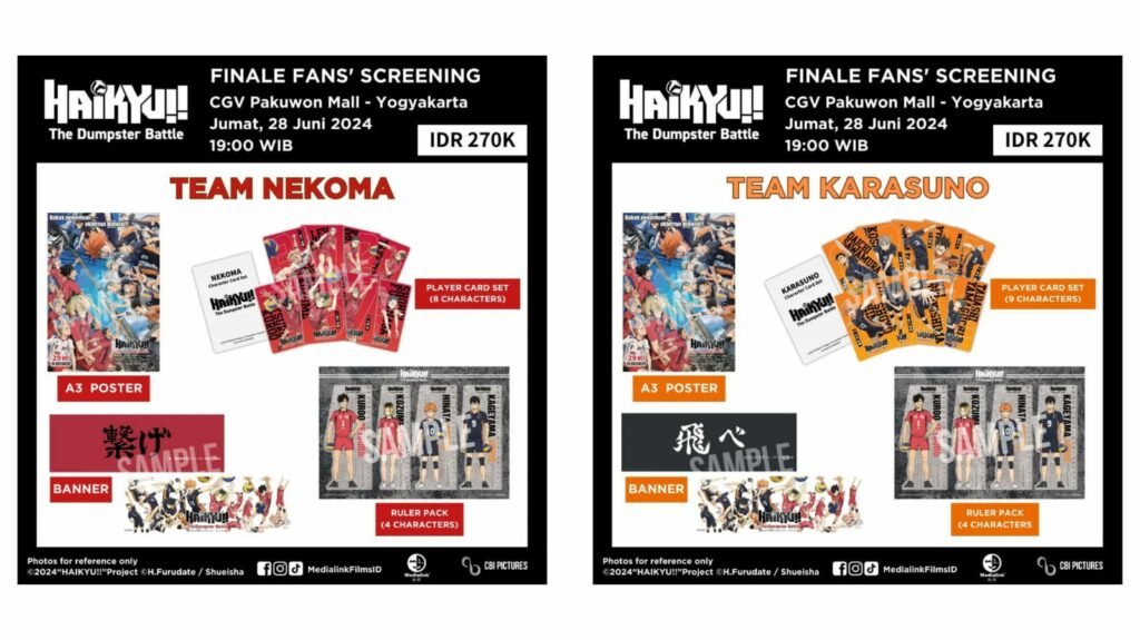 Haikyu The Dumster Battle Final Fans Screening