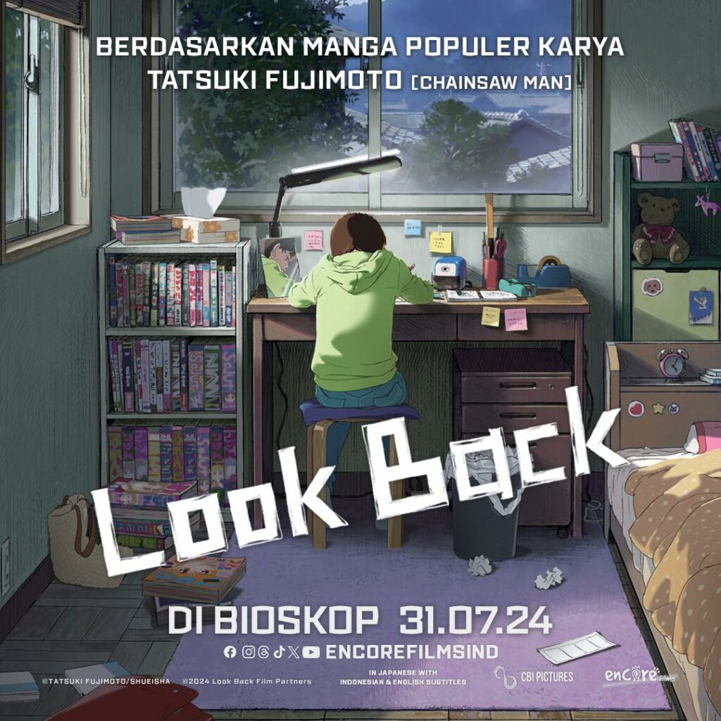 Film Anime LOOK BACK Tayang di Indonesia, Ini Jadwalnya - TITIP JEPANG