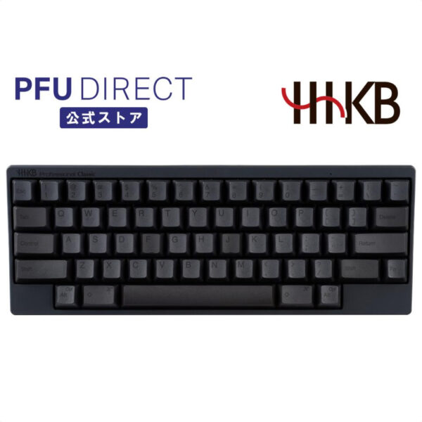 Happy Hacking Keyboard HHKB Professional Classic Black-English Layout Keyboard Berkualitas Tinggi untuk Pengguna Profesional 60 Tombol